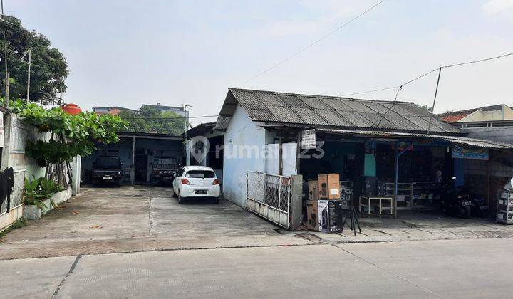 Gudang Pinggir Jalan Raya Cibinong, 8 Menit Ke Pintu Tol Jagorawi 2