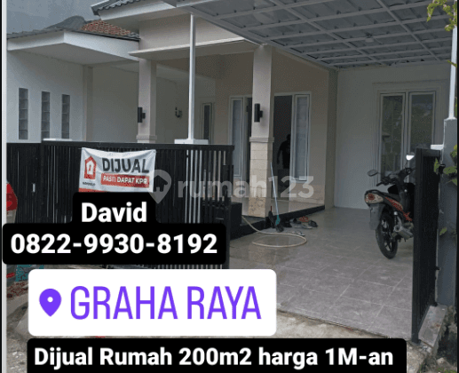 Dijual Rumah Furnished 2 Lantai Serpong 1m An Graha Raya Alam Sutera Tangerang 1