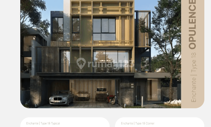 Di Jual Enchante Residence Rumah Mewah Dg Lift Bsd City 1