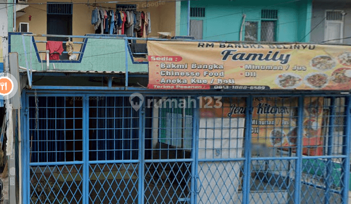 Disewakan Ruko 2 Lt Poris Indah Pinggir Jalan Utama Garasi Kanopi 1