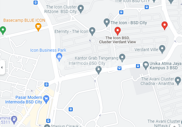 Dijual Murah Kavling Bsd Cluster The Icon Verdant View 342m2