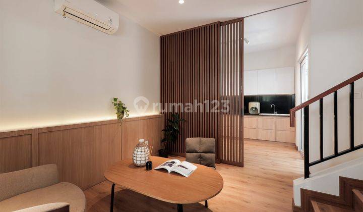 Rumah 2lt 2m-an 3kt Japanese Style Di Gading Serpong Furnished 1