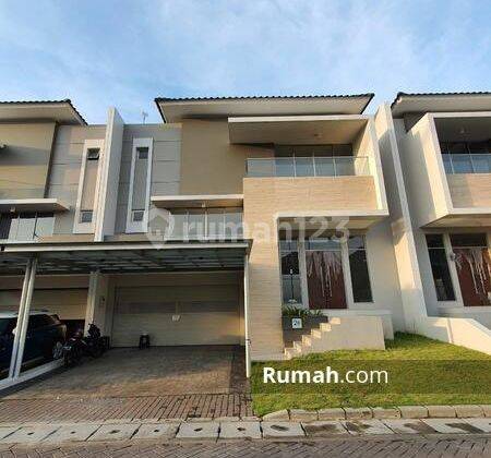 Rumah Pik Golf Island Disewa Ukuran 12x25 Mahogany 2.5 Lantai Termurah