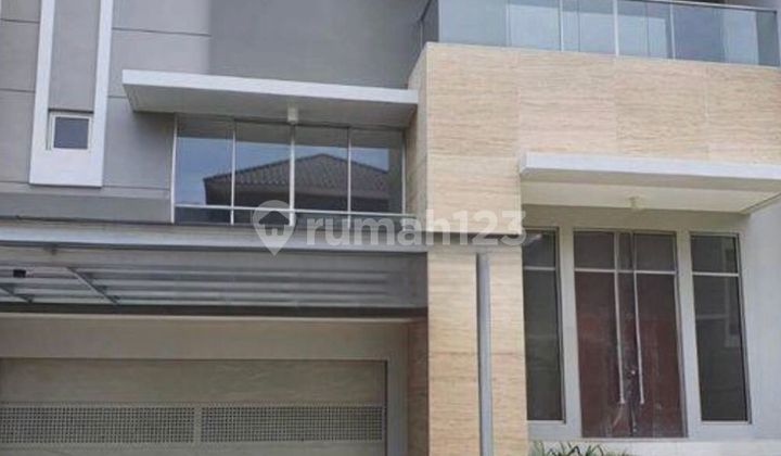 Rumah Golf Island Pik Disewa Uk 12X25 Mahogany 2.5 Lantai Siap Huni Termurah