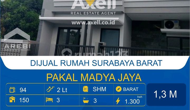 Rumah Pakal Madya Jaya Dijual  1