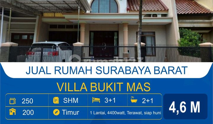 Rumah Villa Bukit Mas Dijual  1