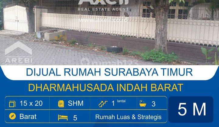 Rumah Dharmahusada Indah Barat Dijual 1