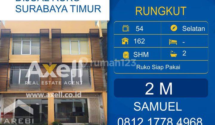 Ruko Scc Transmat Rungkut Dijual 1