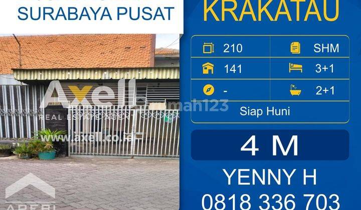 Rumah Jalan Krakatau Surabaya Pusat Dijual  1