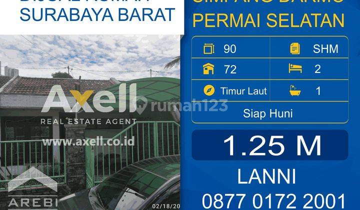 Rumah Simpang Darmo Permai Selatan Dijual  1