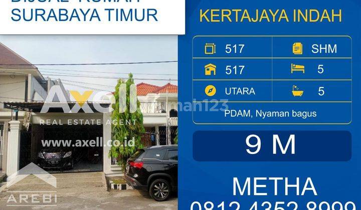 Rumah Kertajaya Indah Dijual  1