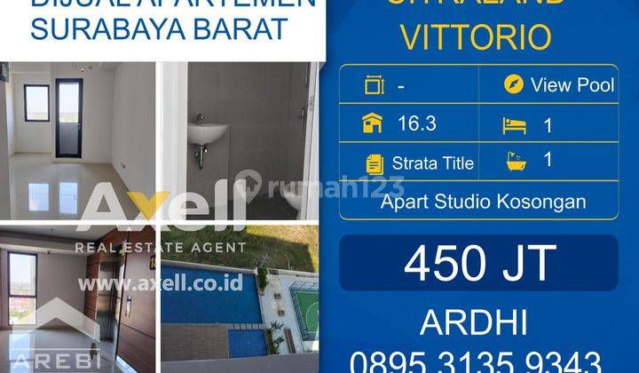 Apartemen Vittorio Dijual  1