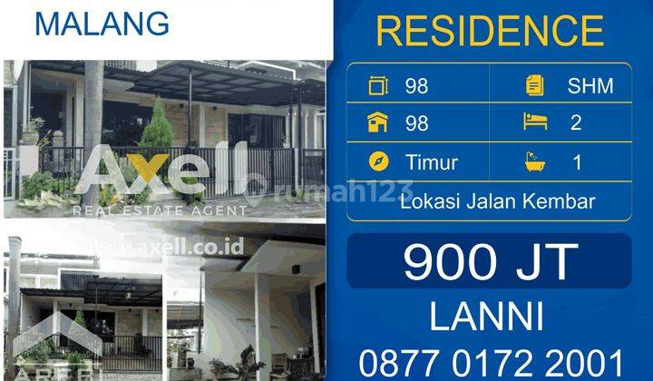 Rumah Villa Dieng Residence Malang Dijual  1