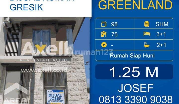 Rumah Greenland Residence Dijual  1