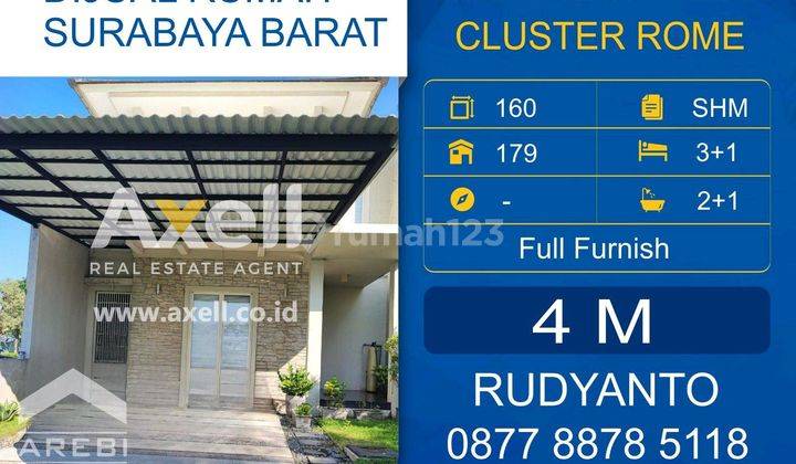 Rumah Wisata Bukit Mas Cluster Rome Dijual 1