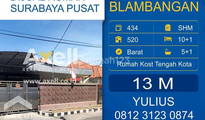 Rumah Blambangan Surabaya Dijual 1