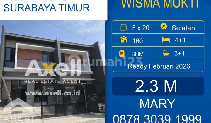 Ready Februari 2026 Rumah Wisma Mukti Dijual 1