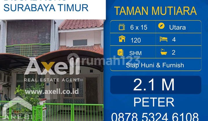 Pakuwon City Taman Mutiara House for Sale 1