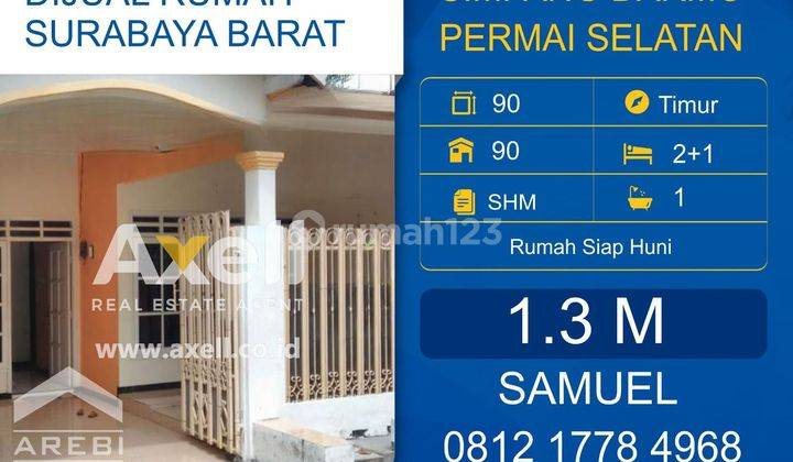 Rumah Simpang Darmo Permai Selatan Dijual  1