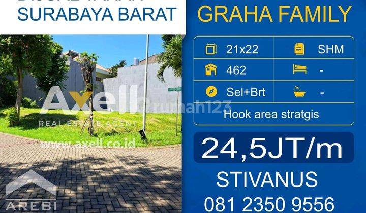 Tanah Graha Family Dijual  1