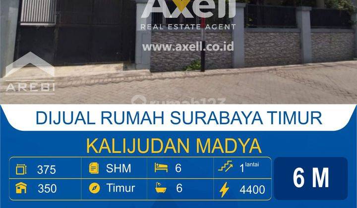 Rumah Kalijudan Madya Dijual  1