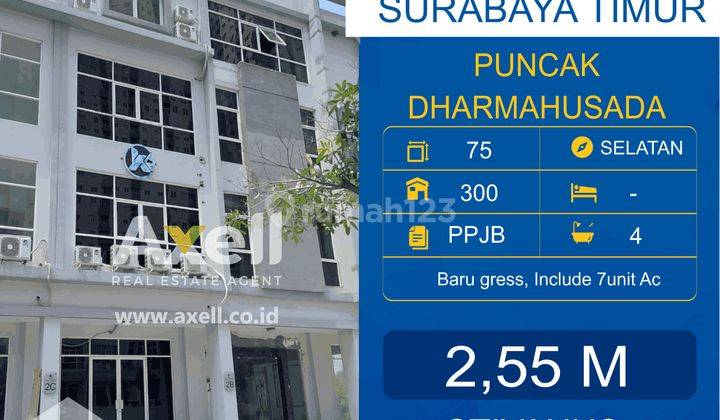 Ruko Puncak Dharmahusada Dijual 