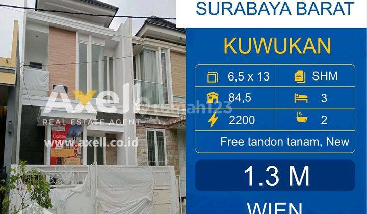 Rumah Kuwukan Surabaya Dijual  1