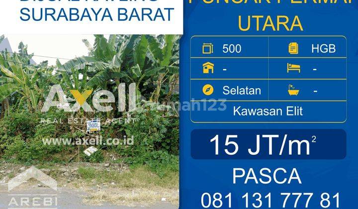 Tanah Puncak Permai Utara Dijual  1