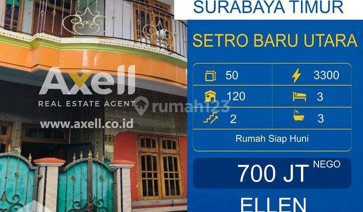 Rumah Setro Baru Utara Dijual  1