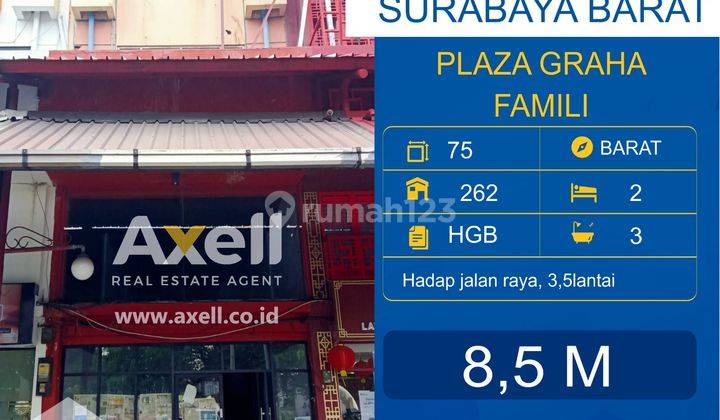 Ruko Plaza Graha Famili Dijual  1