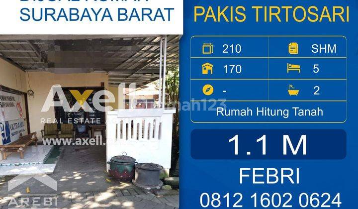 Rumah Pakis Tirtosari Dijual  1