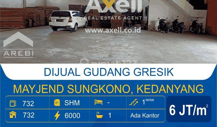 Gudang Mayjen Sungkono, Kedanyang Gresik Dijual  1