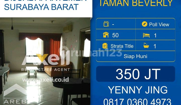 Apartemen Taman Beverly Dijual  1