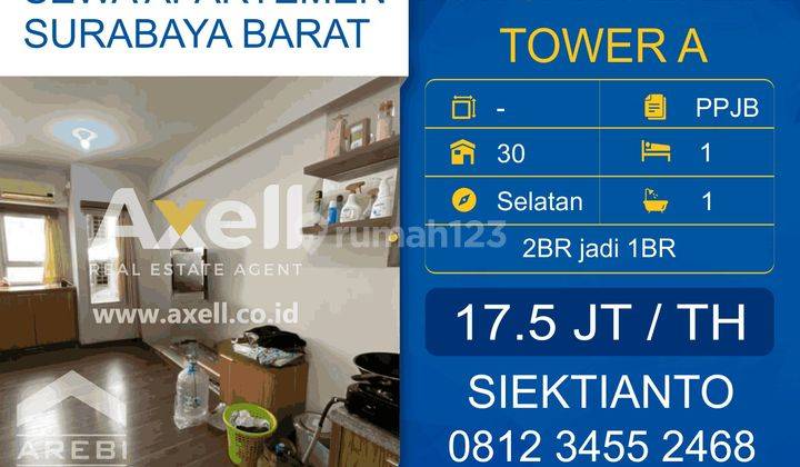 Apartment Puncak Permai Tower A Disewakan  1