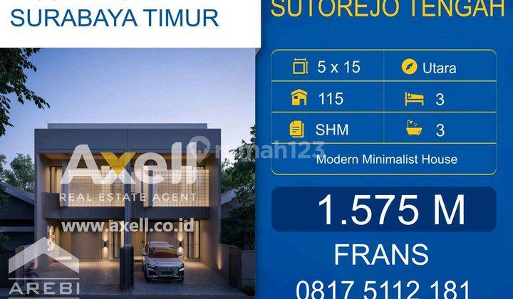 Rumah Modern Minimalis House Dijual  1