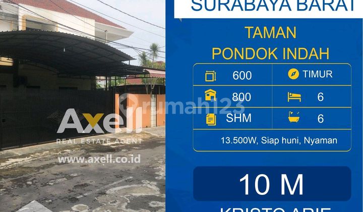 Rumah Taman Pondok Indah Dijual  1