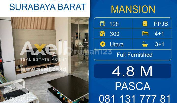 Rumah Pakuwon Indah Mansion Dijual  1