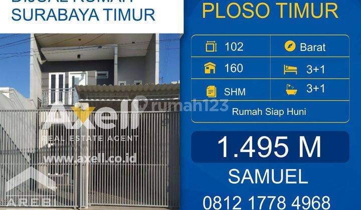 Rumah Ploso Timur Dijual  1