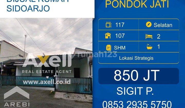 Rumah Pondok Jati Sidoarjo Dijual  1