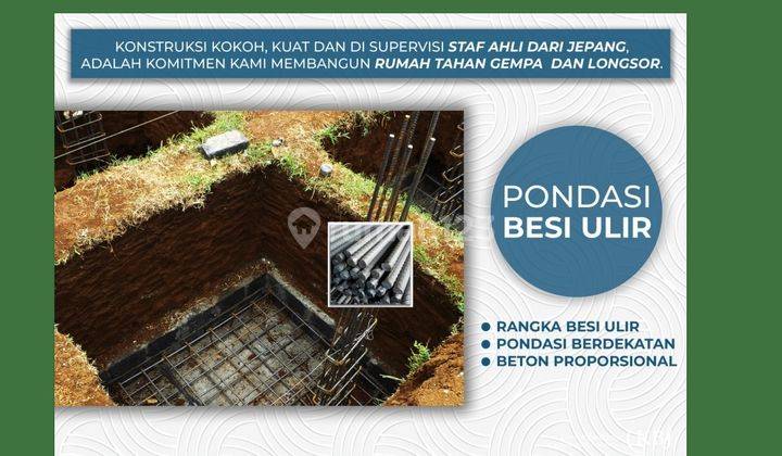 Rumah gaya jepang anti gempa di Jln unitex tajur Rt2 Rw5 Tajur. bogor timur 2 Lantai SHM Baru 9