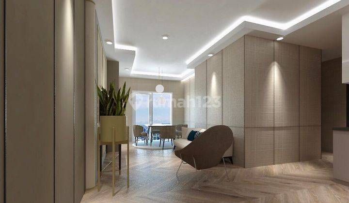 Design Mewah Di Sewa Apartemen Jakarta Residences Thamrin City 2 Kamar Tidur Bagus Furnished 2