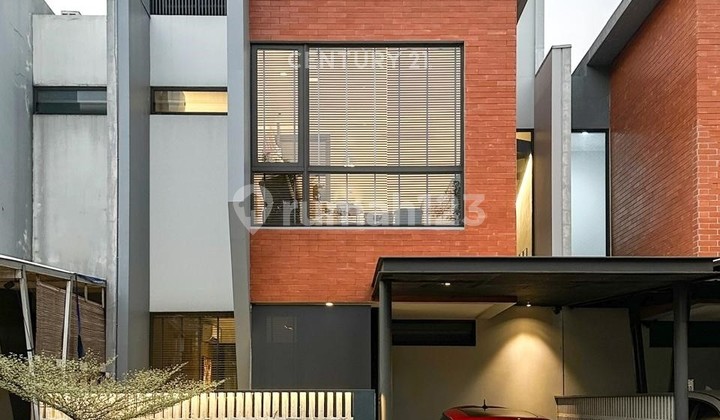 For Sale Fully Furnished 3-Story House in Kebayoran Bintaro 8139