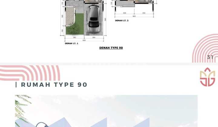 Rumah Tipe 90/90 Terluas di Sapphire Serenity Slawi