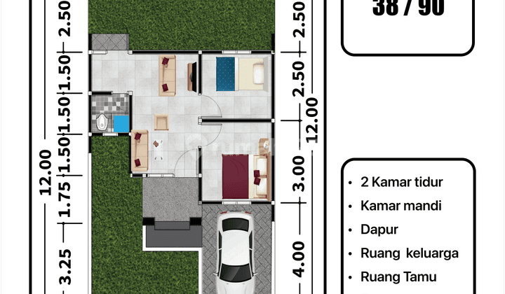 Hunian Nyaman Dengan Nuansa Alam di Kajen, Kab. Pekalongan 3