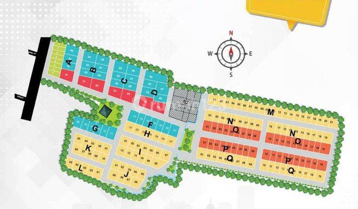 Sapphire townhouse pekalongan | DP 5 juta langsunh bangun suka suka SHM 4