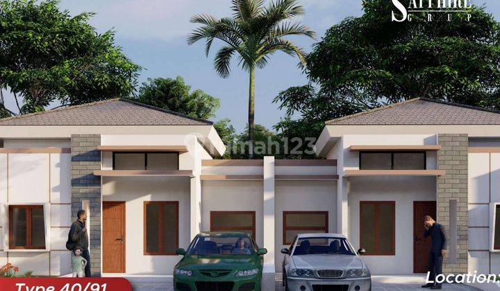 Sapphire townhouse pekalongan letak strategis di kota harga terjangkau 1