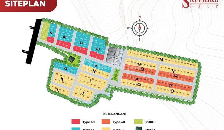 Sapphire townhouse pekalongan letak strategis di kota harga terjangkau 5