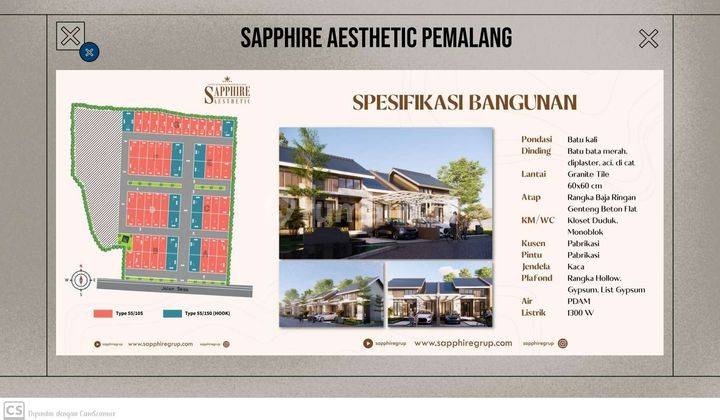 Rumah baru sapphire aesthetic pemalang gratis umroh tanpa di undi 8