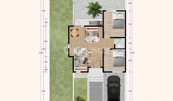 Rumah Baru Hook SHM di Jalan Sumbawa, Pedurungan, Taman, Pemalang 7