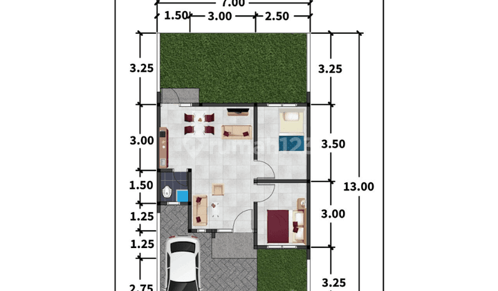 Rumah Baru 1 Lantai SHM di Jalan Truntum, Pekalongan 4